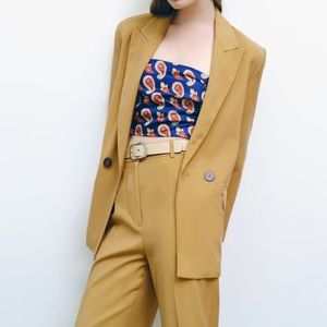 Zara Olive Green Blazer